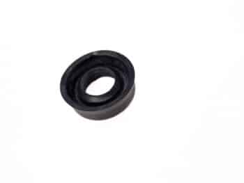 Der Nutring 20-38-14 ist eine schwarze Gummitülle mit einer runden Öffnung, die auf weißem Hintergrund abgebildet ist.