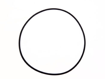 Ein einzelner O-Ring für Zwischenlager 100 ist als ungleichmäßiger schwarzer Kreis auf weißem Grund dargestellt.