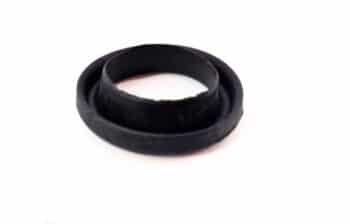 Die Oberdichtung für kleine Hydranten, eine schwarze Gummidichtung oder ein O-Ring, ist auf einem schlichten weißen Hintergrund abgebildet.